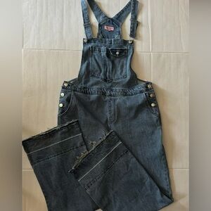 Juicy Couture Dark Denim Blue Women's Overalls